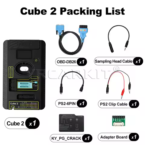 New Smart Key Programmer KYDZ Cube 2 Fit For Toyota For Lexus For Honda For VW For Audi Support Chip