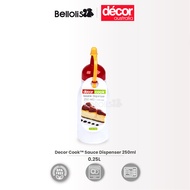 Decor Sauce Bottle Squeezy Bottle for Ketchup/Mayonnaise/Mustard/Custard/Sauce Dispenser