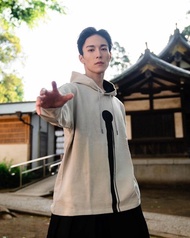 【XRAGE X 死神BLEACH聯名】黑翼大魔 高磅純棉刺繡帽T Hoodie