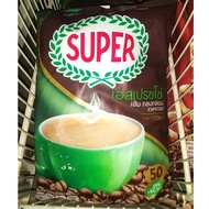 กาแฟซุปเปอร์ 3 in 1 ซุปเปอร์กาแฟ กาแฟ ออริจินัล / เอสเปรสโซ่ 17/20 กรัม x 50 ซอง