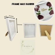 Frame Mas Kahwin / Frame Kayu / Wooden Frame / Hantaran / Duit Mas Kahwin