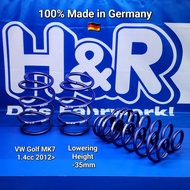 VW Golf MK7 1.4cc - H&R Sport Springs