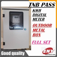 KWH TNB Digital Meter (Full Set) Outdoor Metal Box