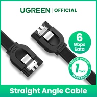 UGREEN SATA Cable 3.0 to Hard Disk Drive SSD HDD Sata 3 Straight Right-angle Cable for Asus MSI Giga