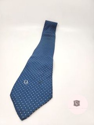 經典永恆😚[現貨 In stock] Dior Navy Blue Polkadot 100%Silk Tie 領呔 領帶