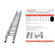 Heavy Duty Triple Extension Ladder 10'X10'X10'(FEET)/ SINGLE POLE 10FT LADDER