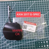 Perodua Axia 2017 G-Spec front bumper towing cover Genuine