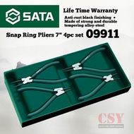 SATA 09911 Snap Ring Pliers Tray Set