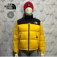 jaket tnf nuptse down fp 700 yellow