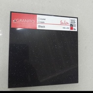 granit lantai salsa black bintik 60x60 by granito textur glossy