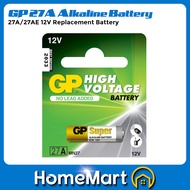 GP 27A Battery 27A/27AE 12V Replacement Alkaline Batteries