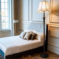 Night light creates a study bedroom atmosphere