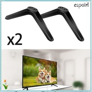 ESPOIR TV Desktop Stand, with Screw Sets 32-55 Inch TV Base, TV Legs Table Top TV Pedestal Feet Brac