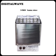 9KW 8kw 6kw 4.5kw 3kw Sauna Heater 220V 380V Sauna Steam Generator Home Use Heating Furnace Room Dry