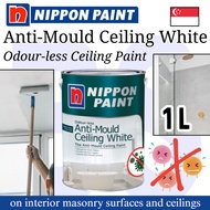 Nippon Odourless Anti-Mould Ceiling Paint. 1L White