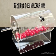 Transparent Transparent Lucky Draw Cylinder Lottery Box Lottery Box Annual Meeting Lucky Draw Box Ro