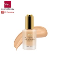 FOUNDATION BSC BIO PERFECT VELVET RADIANT SERUM Smooth Soft Light Looks Natural. Easy To Spread Cove