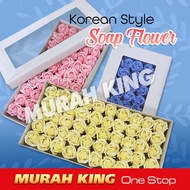 50pcs  KOREA STYLE QUALITY 3/5 Layer SOAP FLOWER / BUNGA SABUN /  FLOWER/ BUNGA Wangi/ Rose Soap Flo