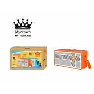 MYCROWN 🔥Double 6.5  🔥 inchi bluetooth karaoke speaker 25000 pmpo watt