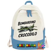 Anomali Bombardir Crocodilo Character Children's Backpack