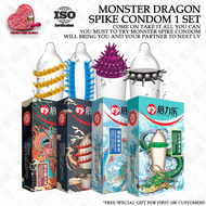 Pleasure More Passion Sex Condom Spike Condom Kondom Tahan Lama Kondom Berduri Condom Men 情趣安全套 倍力乐避