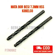MATA 7.3mm Hss Kobelco Iron Drill Bit Not Carbide Nachi