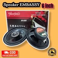 Speaker 6 inch Embassy EX 602 Coaxial Embassy 6 inch Trojan