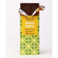 Durian Crunch Chocolate Bar | Coklat Bar Perasa Durian – Crunchy durian toffee bits in milk chocolat