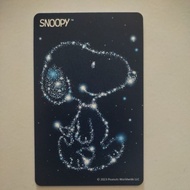 Snoopy Astronomy LED Ezlink Card (stars will light up when tapped)