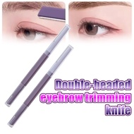 MATA 2PCS/Bag Eyebrow Razor 2-Blade/ Precision Eyebrow Razor 2-in-1 Eyebrow and Face Razor/