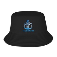 Proud Navy Husband Gift Fisherman's Hat Bucket Hat