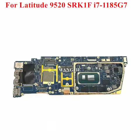GDA55 LA-K441P For Dell Latitude 9520 Laptop Motherboard SRK1F i7-1185G7 RAM 8G CN-0GVMP9 CN-0372Y7 
