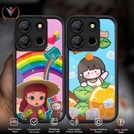 Case ITEL A60 Victory Case Motif RMB Case 2D Casing HP Hardcase Softcase Glossy