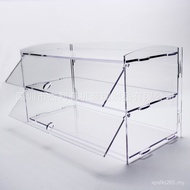 Display Anti-dust Pastry Multifunctional Assembly Cupcake Bread Box Display Cabinet Donut Acrylic St