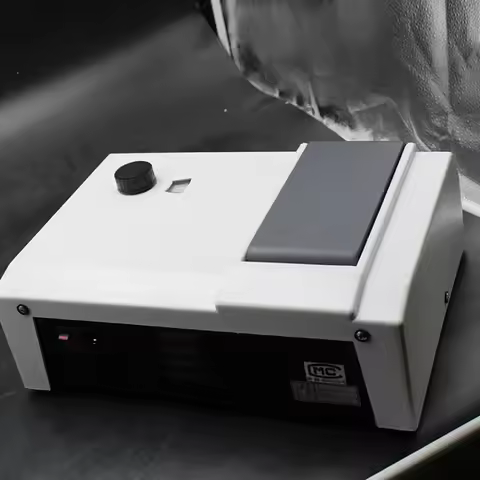 722 Visible Spectrometer Wavelength 325-1050nm UV Spectrophotometer Tester Precision UV-Vis Photomet