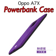 Oppo A7X 6800mAh Powercase Powerbank Power Bank Case Battery External