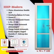 Pintu Aluminium Double ACP "HHP-Modern"