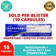 (SALE FEB 29,2024 EXPIRY) Multivitamins + Buclizine HCl + Iron APPESAPH Appetite Stimulant Pampataba