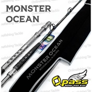 NEW OPASS MONSTER OCEAN FISHING ROD SALTWATER FISHING ALUMINIUM HANDLE