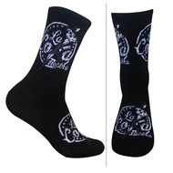 Lacoka Noble Black Socks (B63)