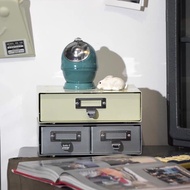 日本 DULTON 金屬抽屜櫃 STACKABLE DRAWER 復古工業風桌上收納盒 單抽/雙抽  非IKEA HOMELESS NIKO AND MUJI USM TOGO AKARI