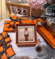 門市現貨Hermes Heure H 手錶 金玫瑰金鑽石手錶 25mm