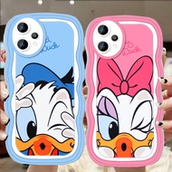 A-20 Donald Duck TPU Casing for Realme 14T 15T C31 14 9i C35 9 14X C30 Pro Plus 5G Transparent Case