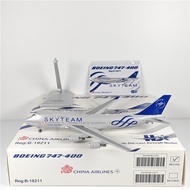 HX 1: 400 China Airlines B747-400 B-18211 United Alloy Aircraft Model
