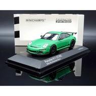 [MASH] Minichamps 1/43 Porsche 911 (997.1) GT3 RS Green Black
