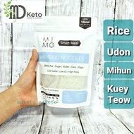 [MD Keto] MiMO 200g halal Shirataki Konjac Noodle mee Kuey Teow Udon Mihun Rice spaghetti fettuccine