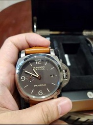 【已交流】沛納海 Pam351 Panerai pam00351 鈦合金 咖啡面 金針 Pam 351