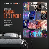 Coldplay wall wallpaper / music poster / band wallpaper