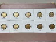  （72年全新十枚大壹毫）香港硬幣英女王伊利沙伯二世 1972年大一毫 Government of Hong Kong Coin Queen Elizabeth ll 1972 $0.1