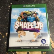 高雄 小港區 桂林 - 2手 XBOX ONE - 體感遊戲 健身趣 塑身趣 型可塑 SHAPE UP 遊戲光碟 9成新